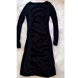 Express: Ruched-Knit Sweater Dress